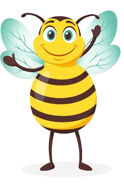 School bee logo