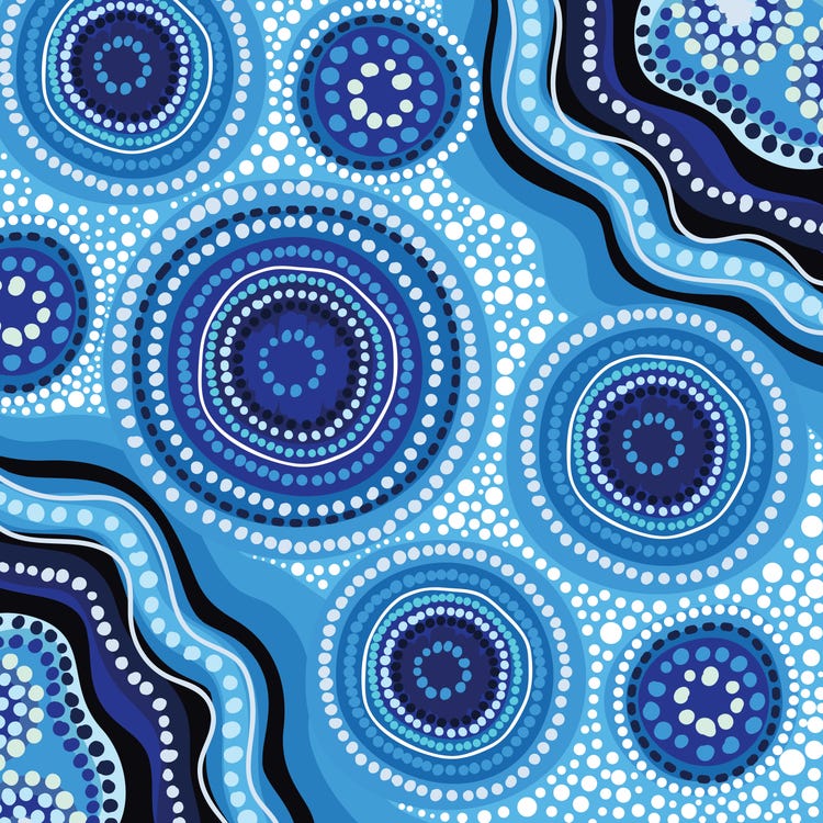 Aboriginal design for school newsletter